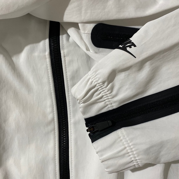 Nike Women's Sportswear Tech Pack Jacket White Size M - Picture 8 of 9